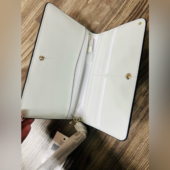 Kate Spade New York
Darcy Leather Clutch Wallet Wristlet - Picture 6 of 10